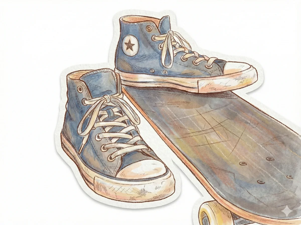 Hand-drawn Doodle sticker