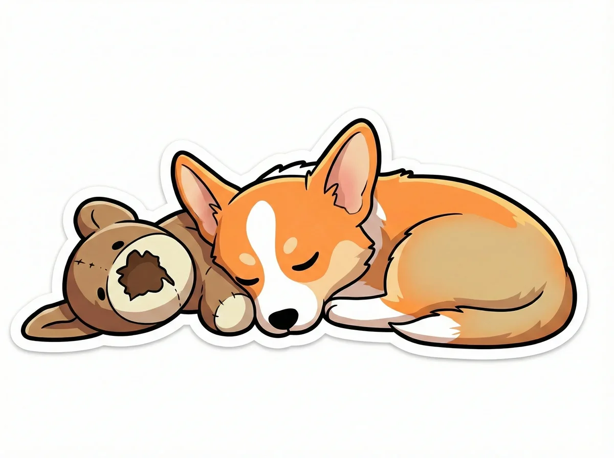 Kawaii Chibi sticker