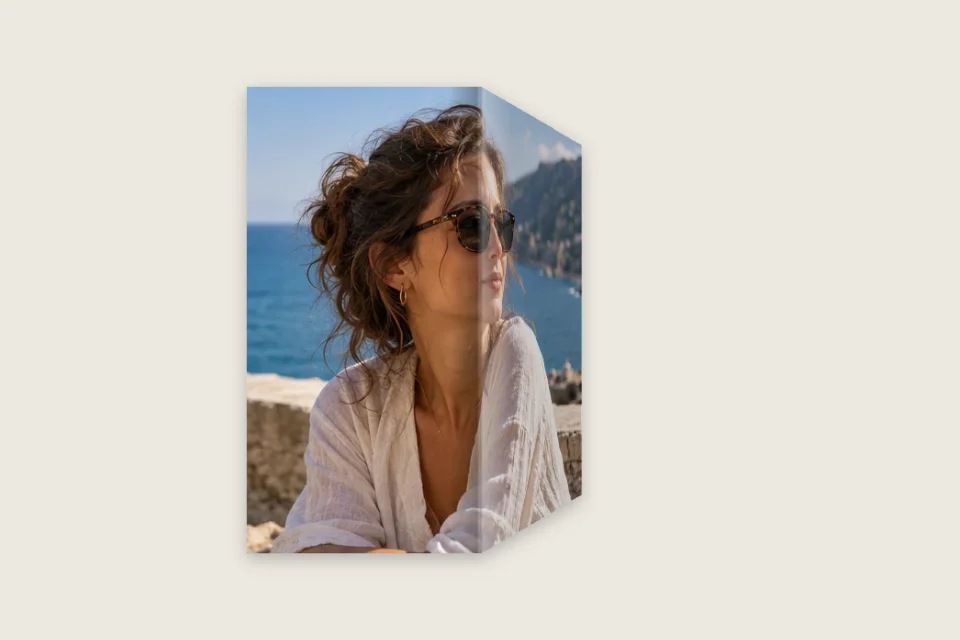 paper fold effect — Deeper fold
